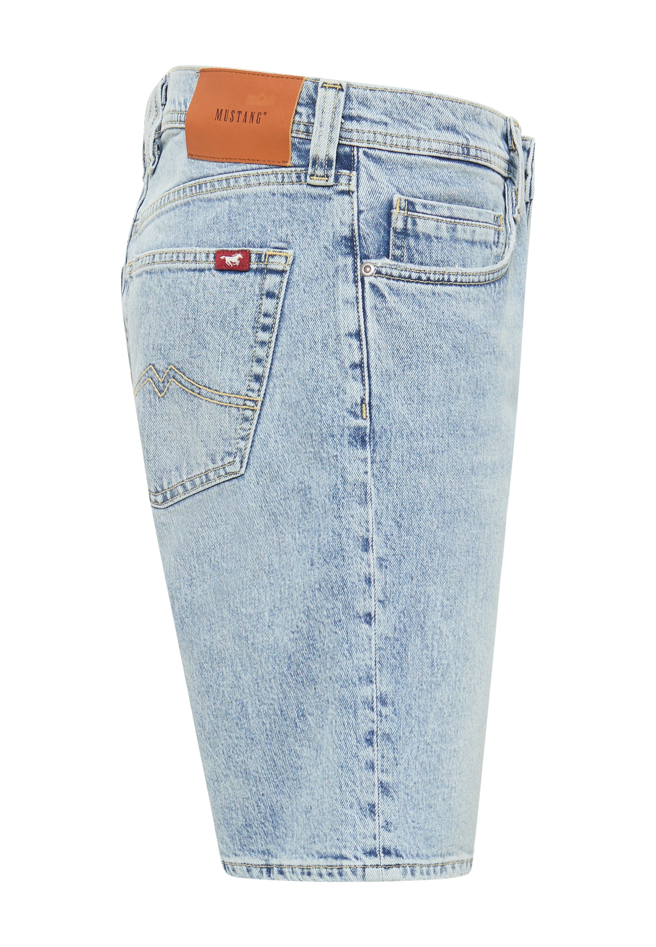 Męskie Szorty Mustang Style Denver Shorts Denim Blue 1015152 5000 212