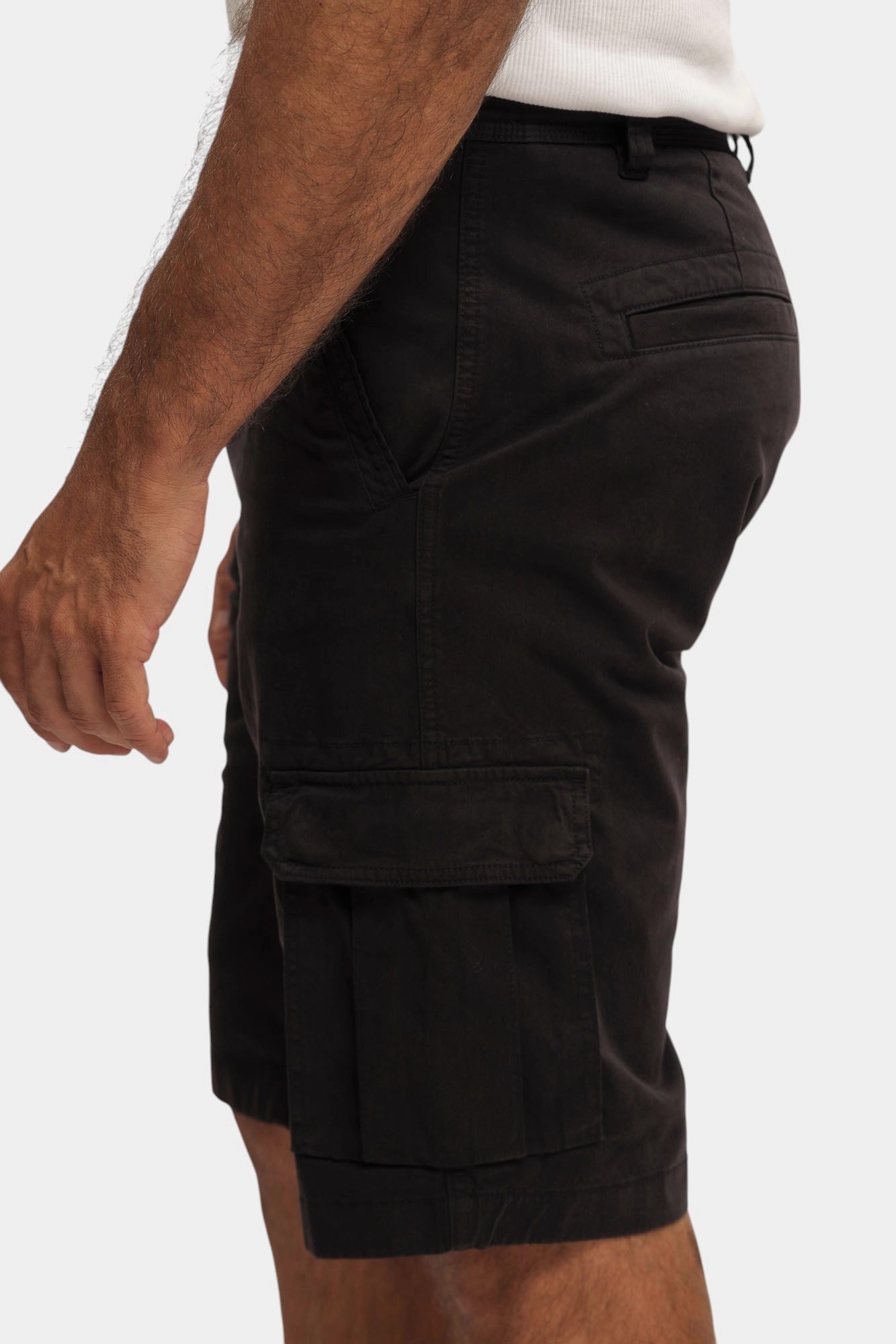 Męskie Szorty Mustang Style Houston Shorts Black Beauty 1016460 4185