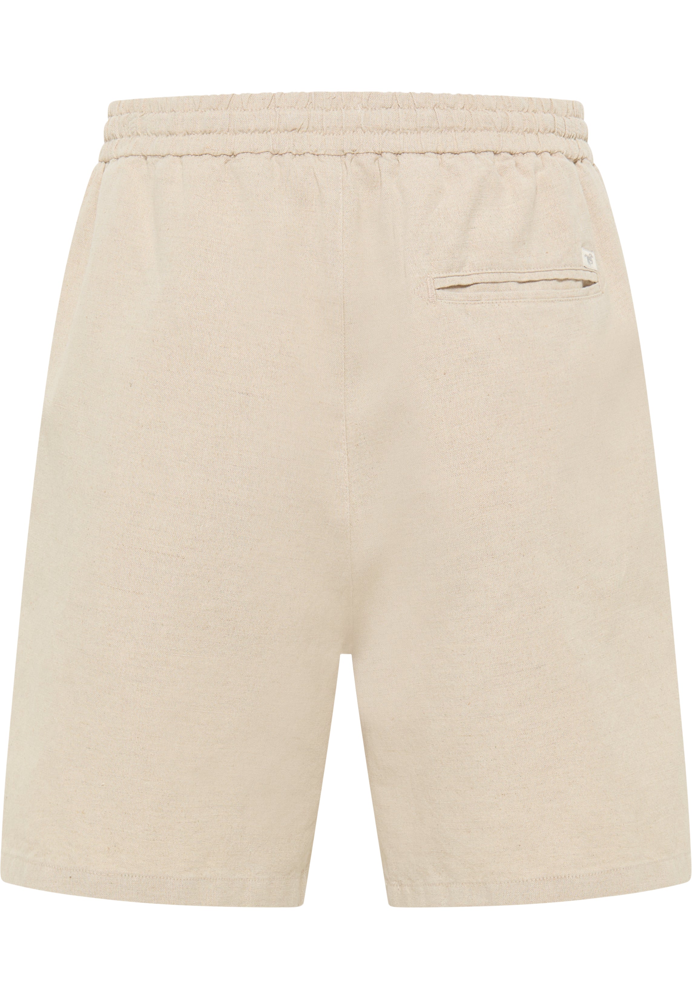 Męskie Szorty Materiałowe Mustang Style Linen Jogger Shorts Whisper White 1015146 2013