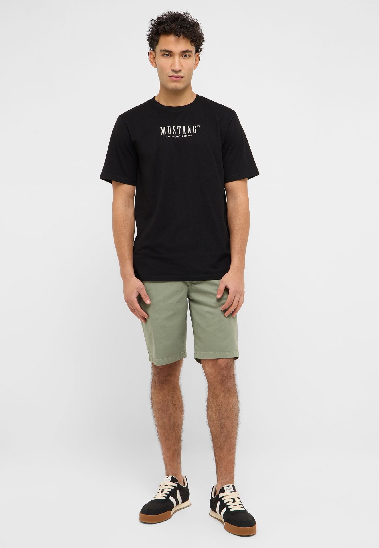 Męskie Szorty Mustang Style Portland Shorts Sea Spray 1017458 6332