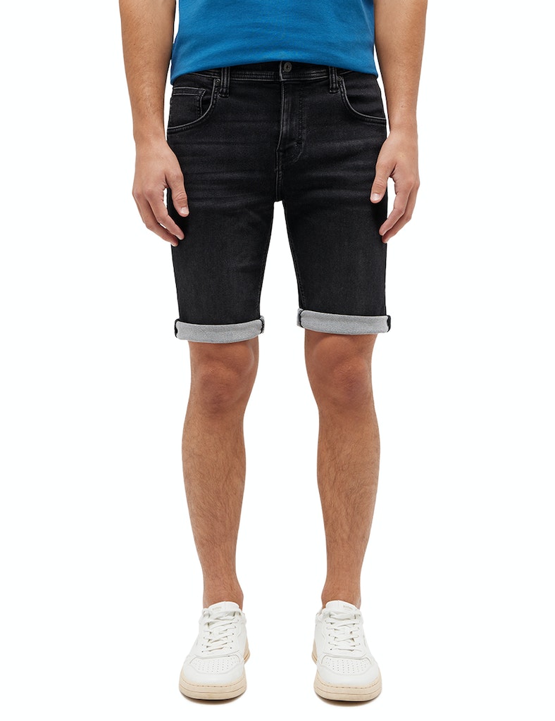 Męskie szorty Mustang Style Chicago Shorts Z Denim Black 1014889 4000 983
