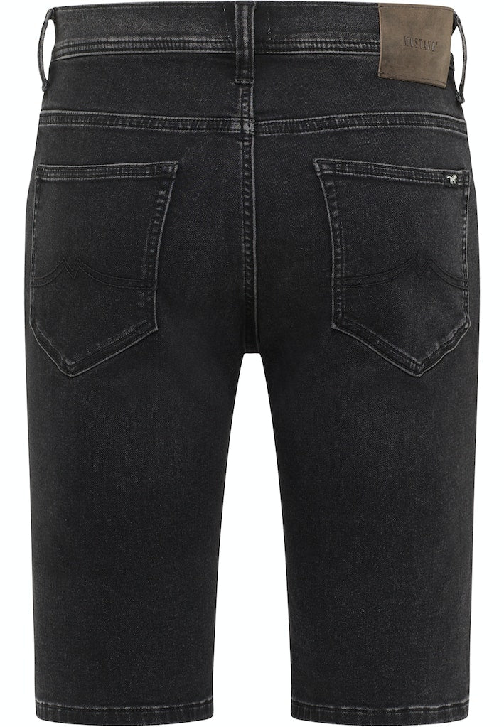 Męskie szorty Mustang Style Chicago Shorts Z Denim Black 1014889 4000 983