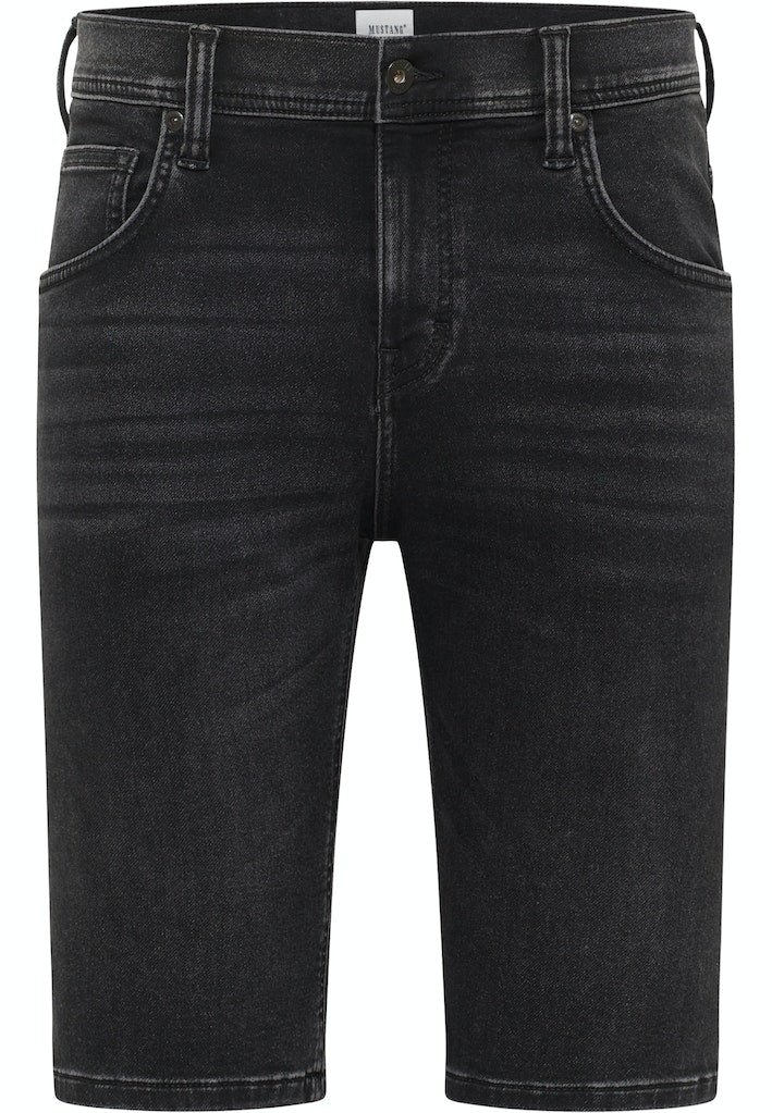 Męskie szorty Mustang Style Chicago Shorts Z Denim Black 1014889 4000 983