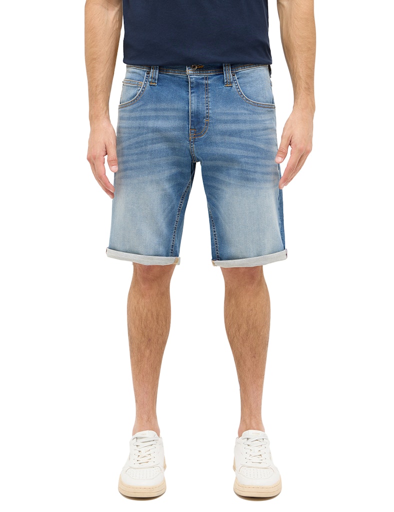 Męskie Szorty Mustang Style Chicago Shorts Z Denim Blue 1016349 5000 583