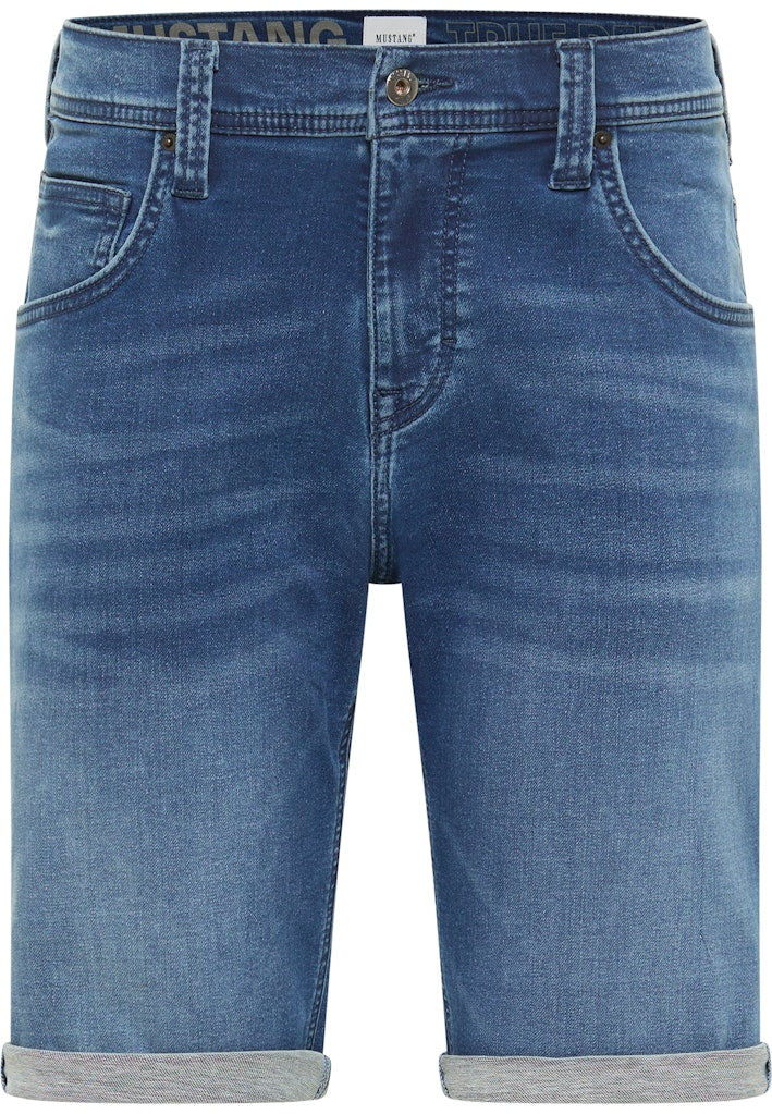 Męskie szorty Mustang Style Chicago Shorts Z Denim Blue 1016350 5000 403