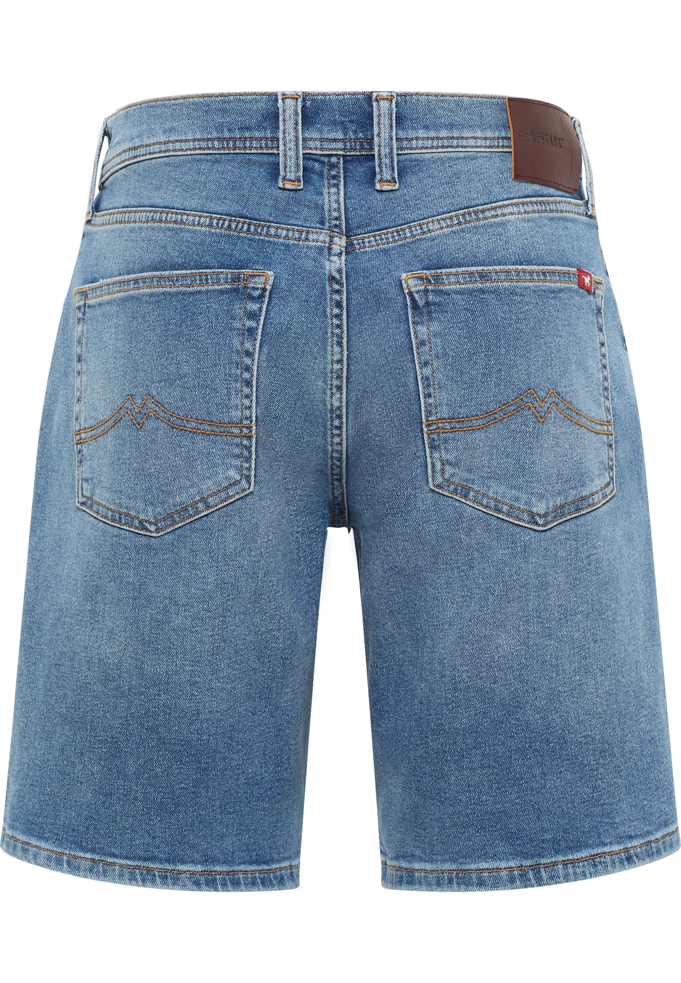 Męskie szorty Mustang Style Denver Shorts Denim Blue 1016454 5000 584