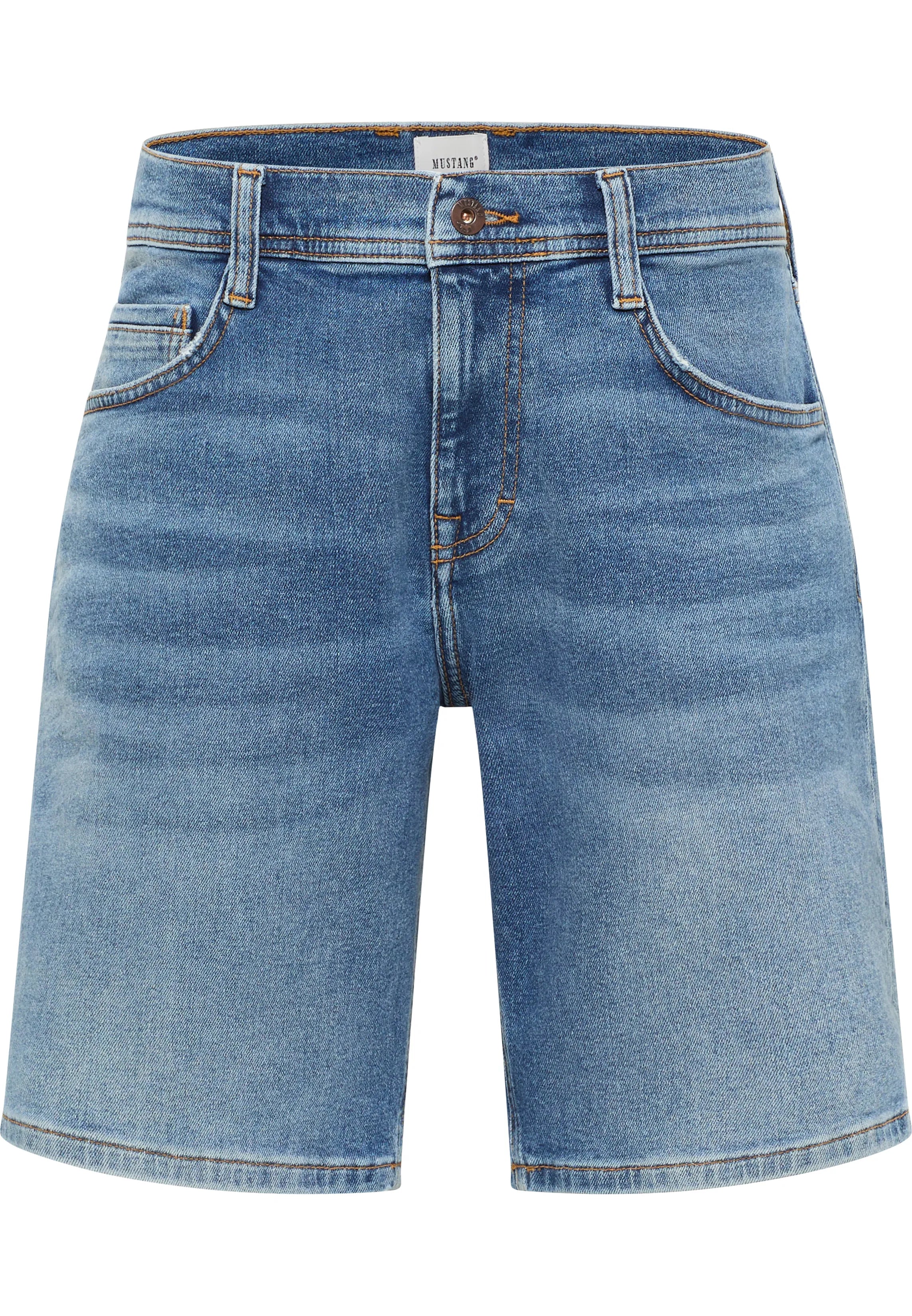 Męskie szorty Mustang Style Denver Shorts Denim Blue 1016454 5000 584