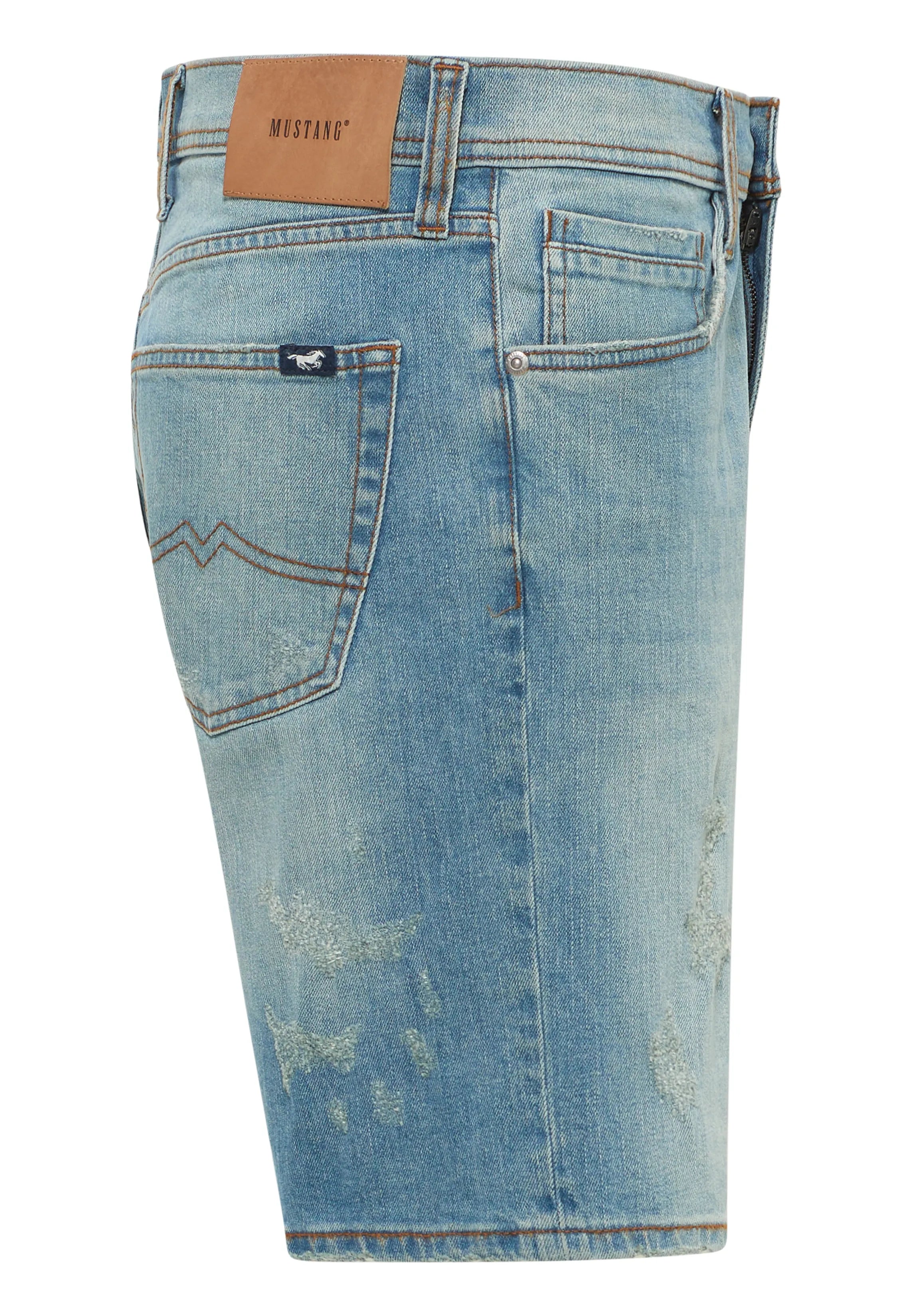 Męskie Szorty Mustang Style Denver Shorts Denim Blue 1016590 5000 313