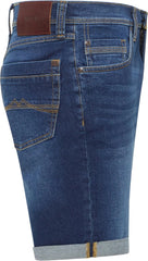 Męskie szorty Mustang Style Washington Shorts Denim Blue 1016452 5000 802