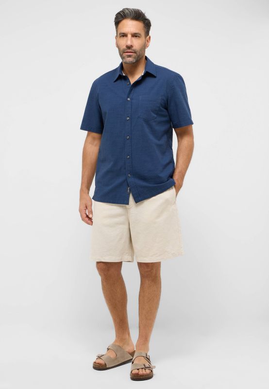 Mustang Męskie szorty Mustang Style Linen Jogger Shorts Ecru 1016459 2014