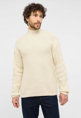 Męski Sweter Mustang Style Elwood Light Gray 1015816 3003