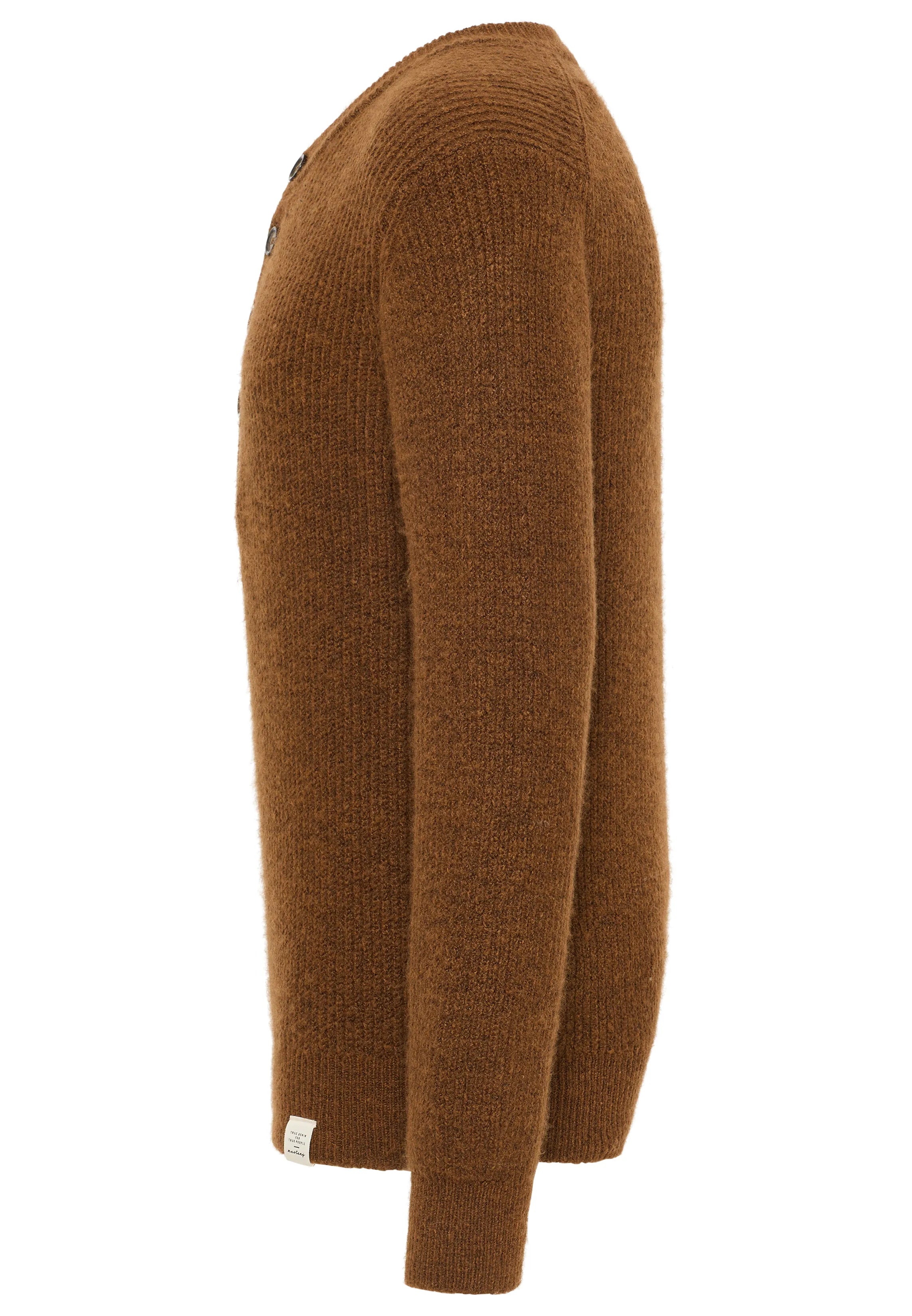 Męski Sweter Mustang Style Emil C Henley Rubber 1014118 3161