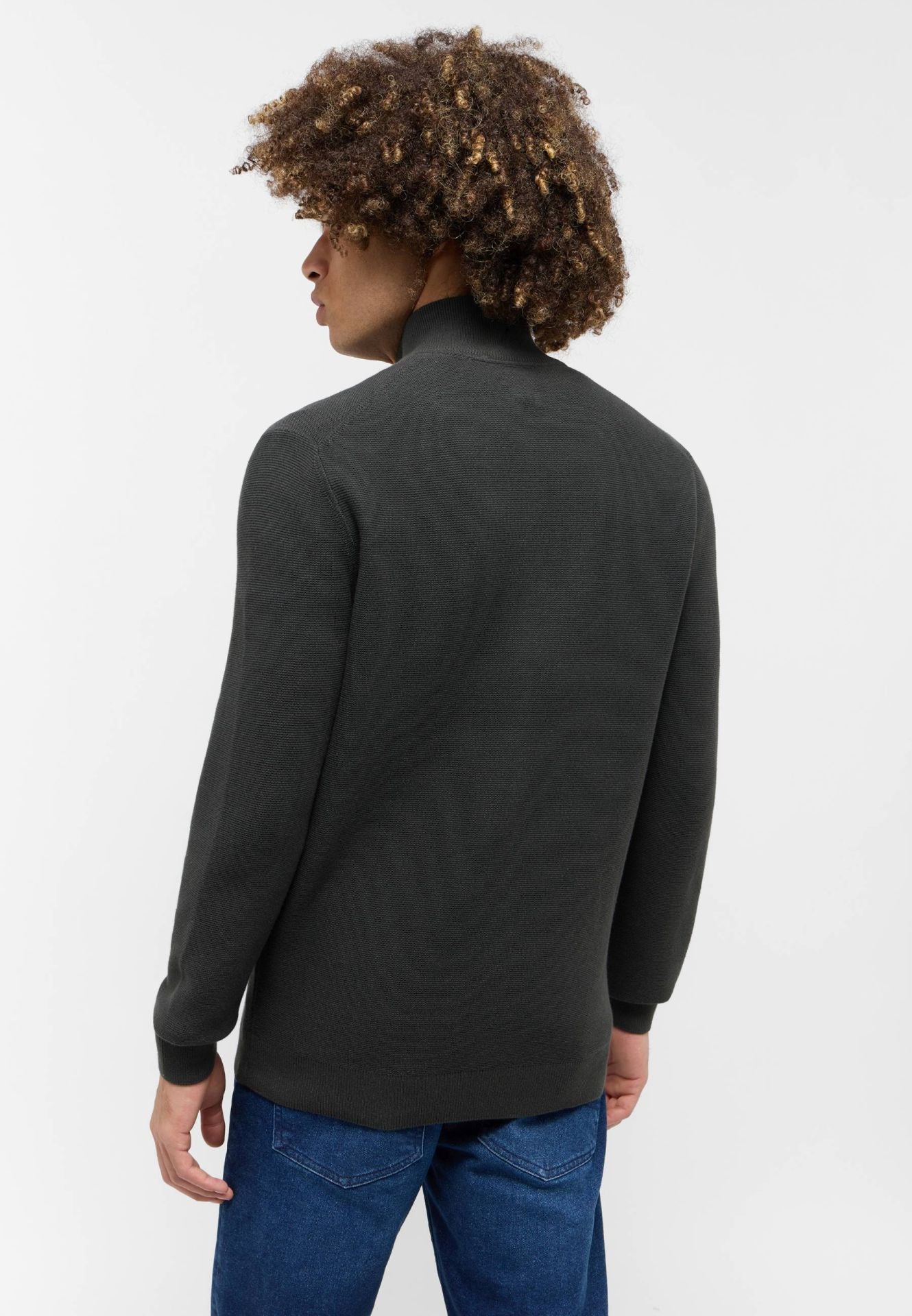 Mustang Style Escondido Pirate Black 1015476 4088 MĘSKI SWETER