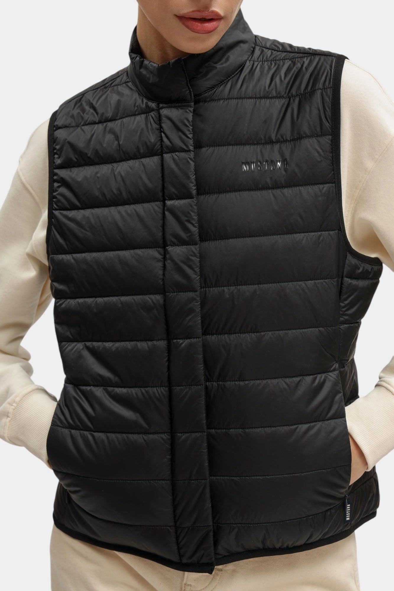 Damski Bezrękawnik Kamizelka Mustang Style Twin Lakes Black Beauty 1016738 4185