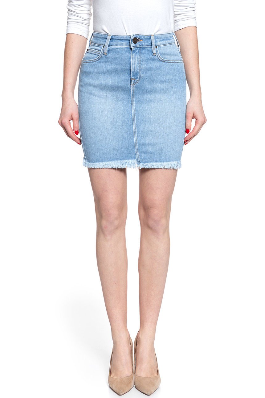 SPÓDNICA JEANSOWA LEE MID SKIRT FLIGHT L38JROKR 112108239