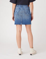 SPÓDNICA WRANGLER MID LENGTH SKIRT SANDY W245JX28Z 112127933