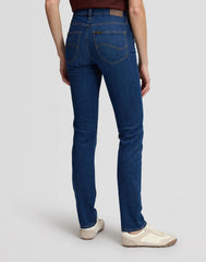SPODNIE DAMSKIE LEE ELLY BLUE RETRO GRADE 112385830
