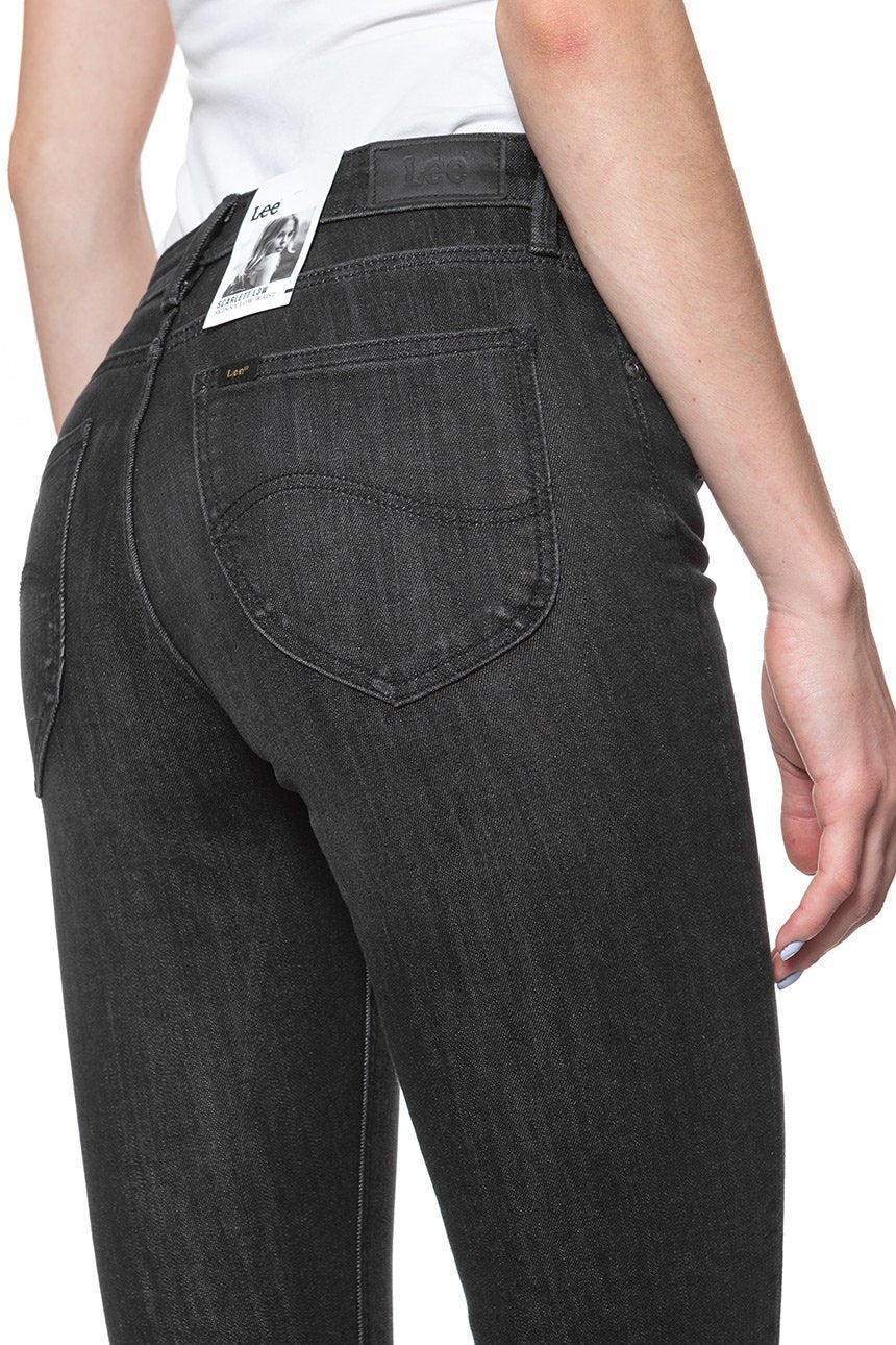 SPODNIE DAMSKIE LEE SCARLETT BLACK ORRICK L526DWJN 112111587