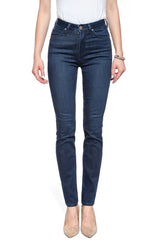 SPODNIE DAMSKIE LEE SCARLETT HIGH POLISHED INDIGO L626RKKD 112114347