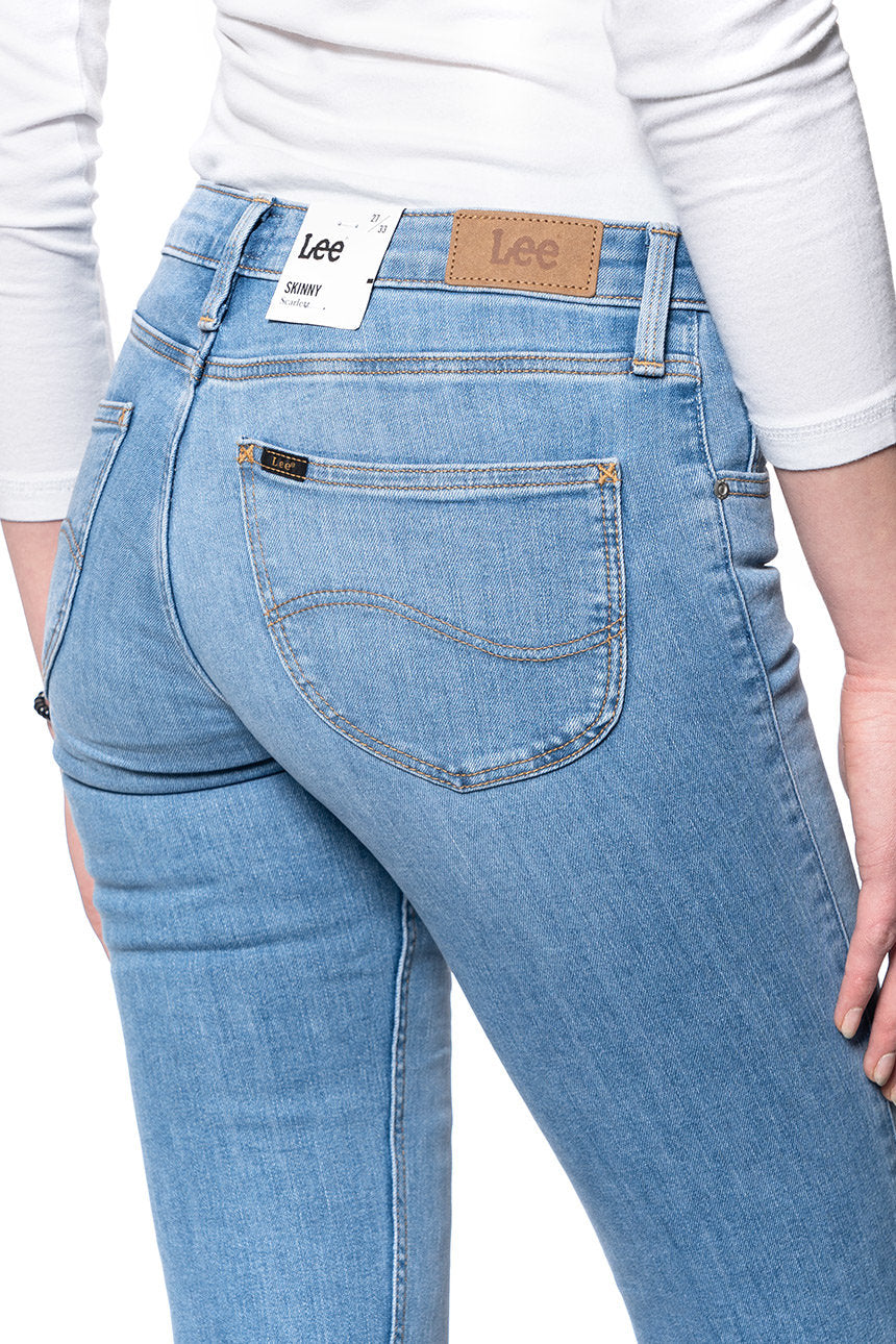 Damskie Spodnie Lee Scarlett Skinny Light Florin L526MOHR 112111767