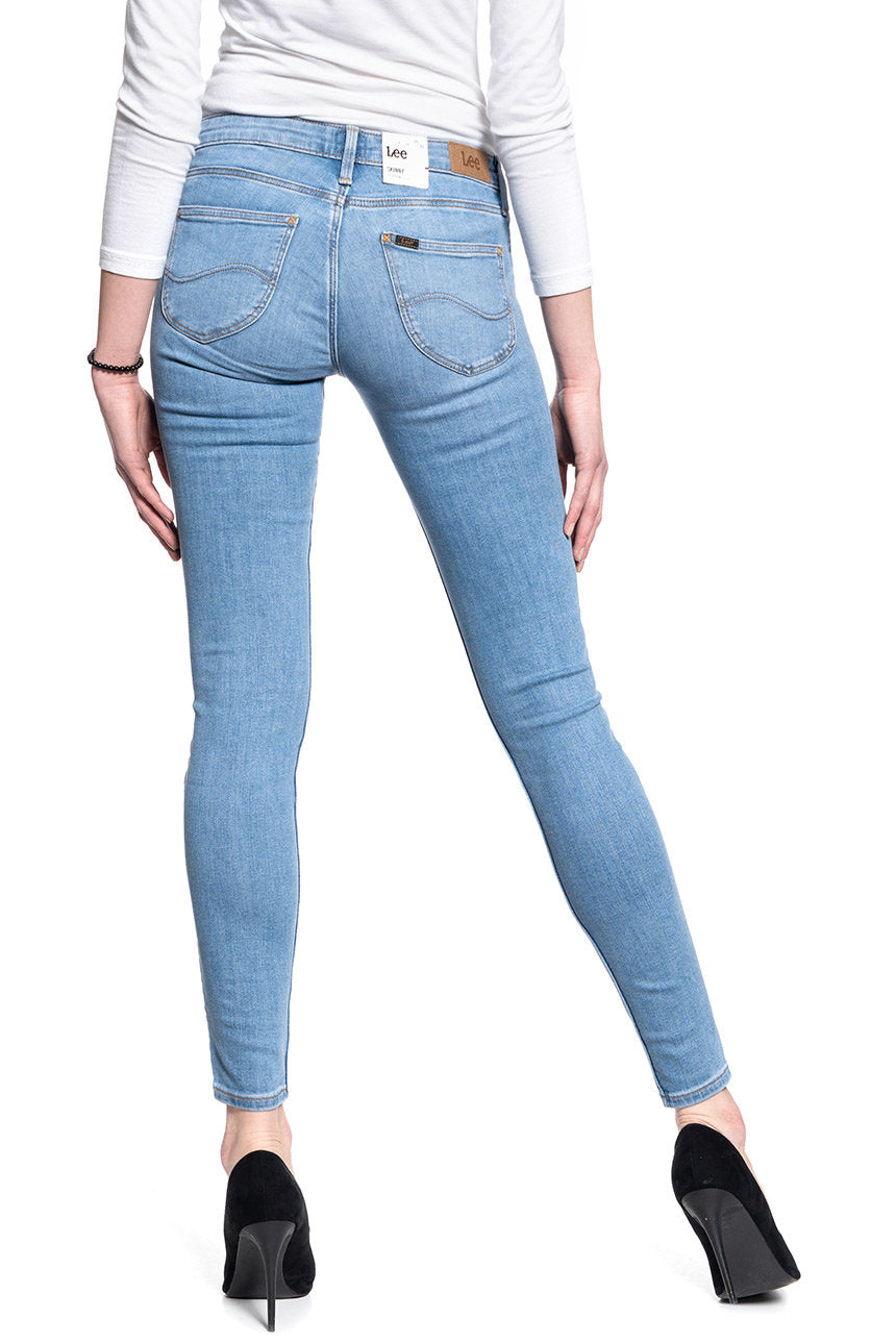 Damskie Spodnie Lee Scarlett Skinny Light Florin L526MOHR 112111767