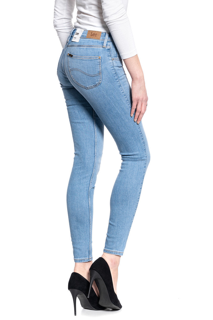 Damskie Spodnie Lee Scarlett Skinny Light Florin L526MOHR 112111767