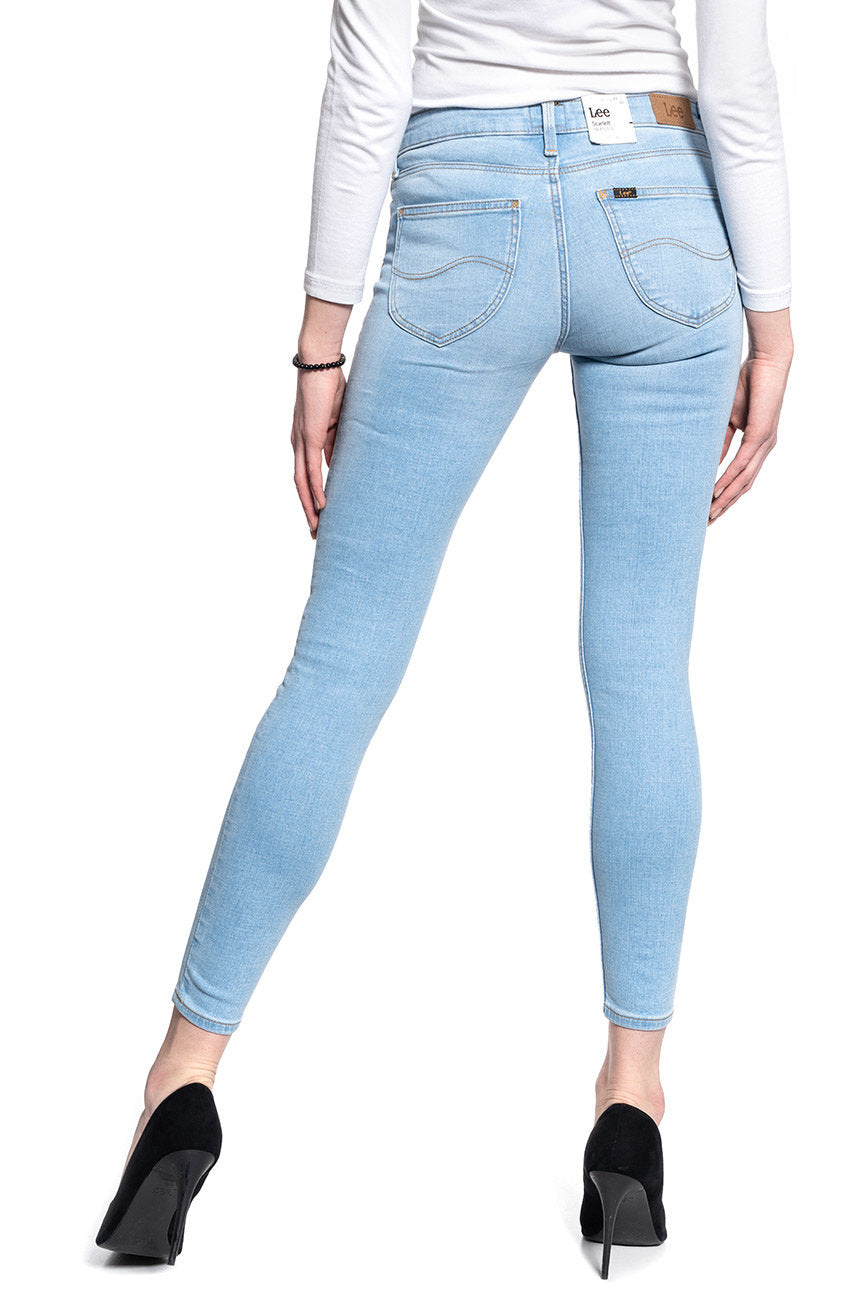SPODNIE DAMSKIE LEE Scarlett BLEACHED AZUR L526PQXL 112111813