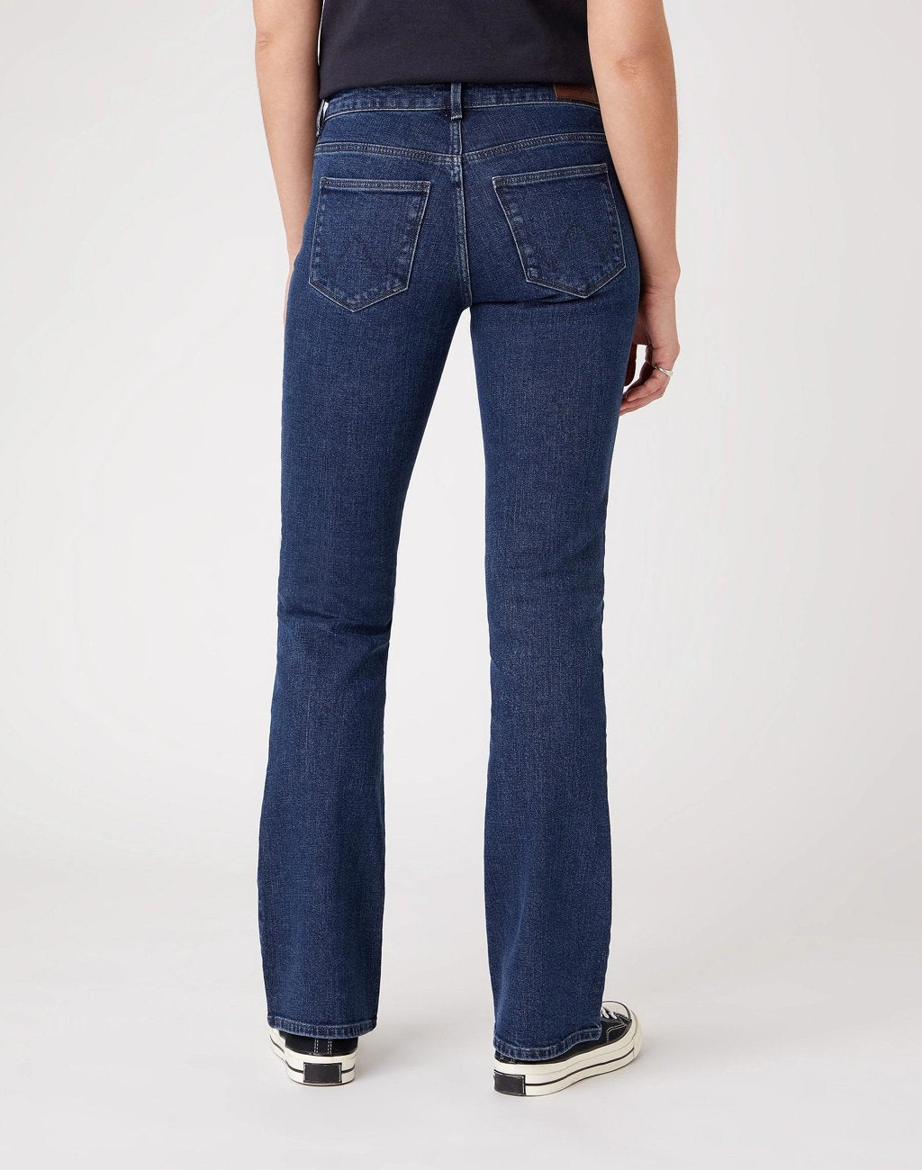 SPODNIE DAMSKIE WRANGLER BOOTCUT BONFIRE BLUE W28BHN34K 112128219