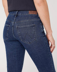 SPODNIE DAMSKIE WRANGLER BOOTCUT BONFIRE BLUE W28BHN34K 112128219