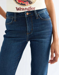 SPODNIE DAMSKIE WRANGLER MONTANA OVERCAST 112386733