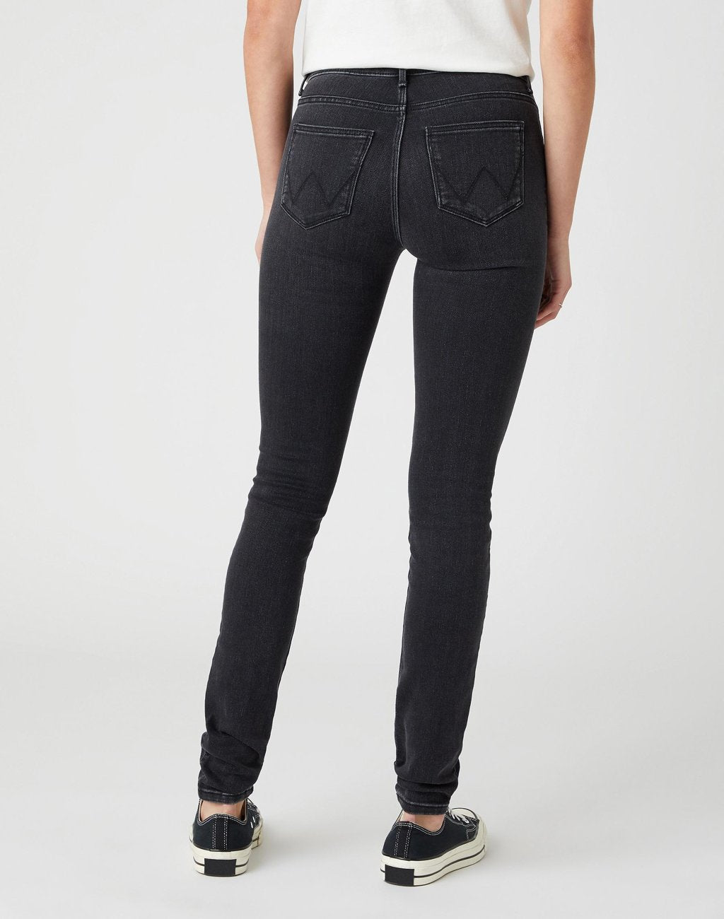 SPODNIE DAMSKIE WRANGLER SKINNY SOFT NIGHTS W28KZJ30B 112128370