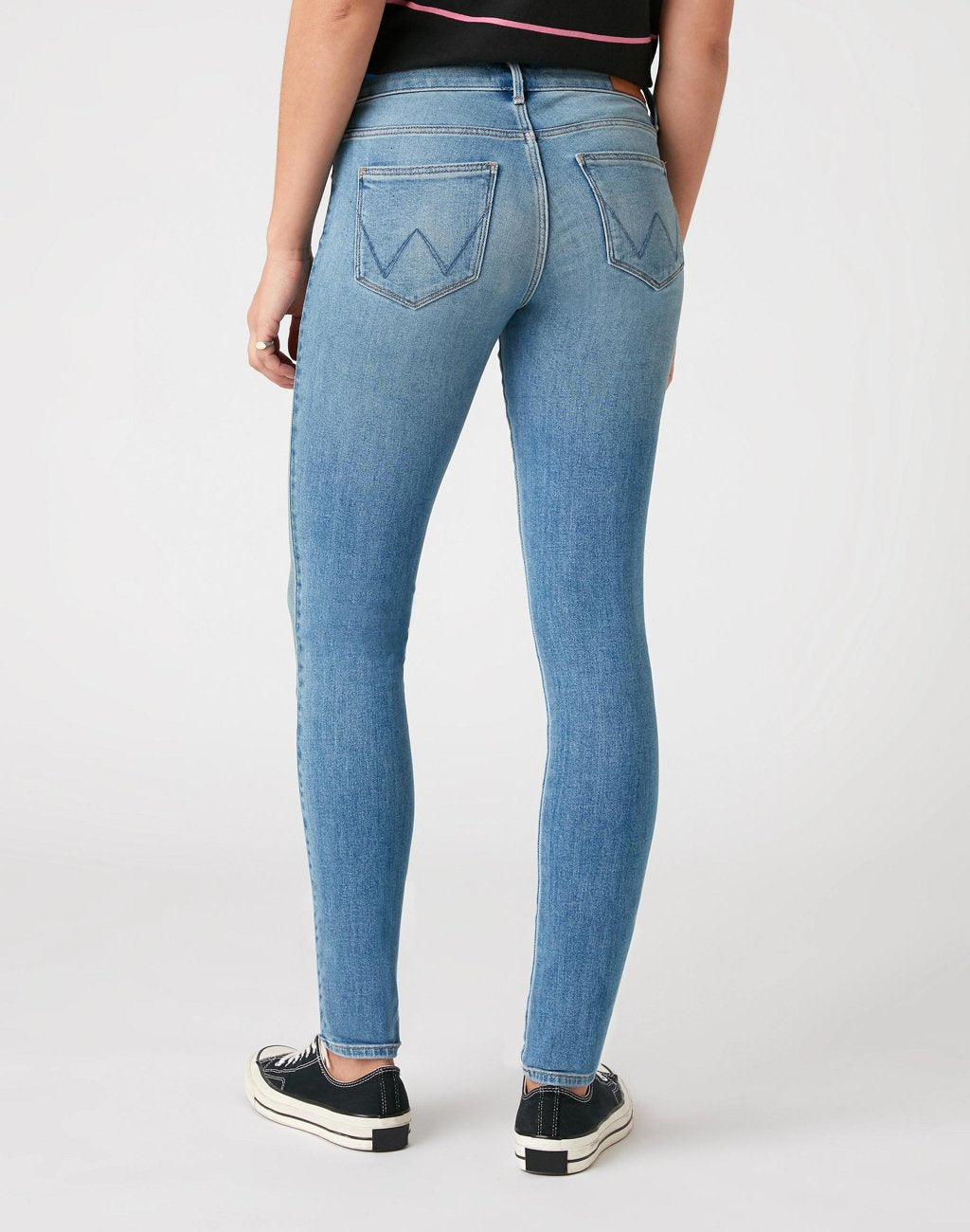 SPODNIE DAMSKIE WRANGLER SKINNY SWEET VINTAGE W28KZM29B 112128372