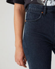 SPODNIE DAMSKIE WRANGLER WILD WEST BLUE BLACK W2H2D531C 112128610