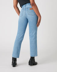 SPODNIE DAMSKIE WRANGLER WILD WEST OCEAN BREEZE W2H2MC258 112128616