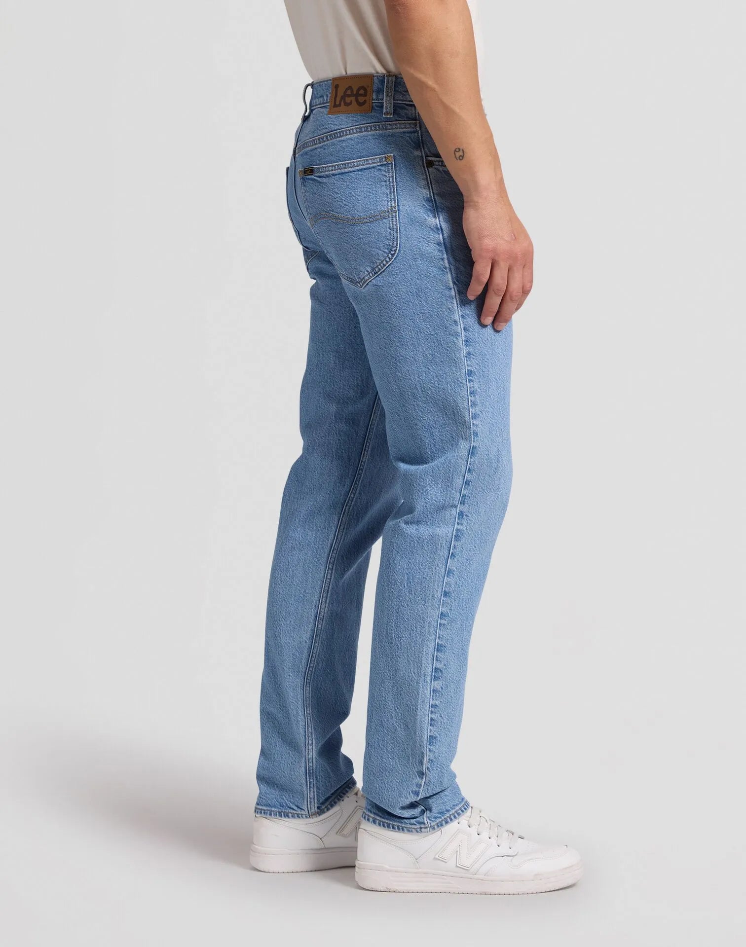 SPODNIE MĘSKIE LEE WEST FROSTED INDIGO 112386555