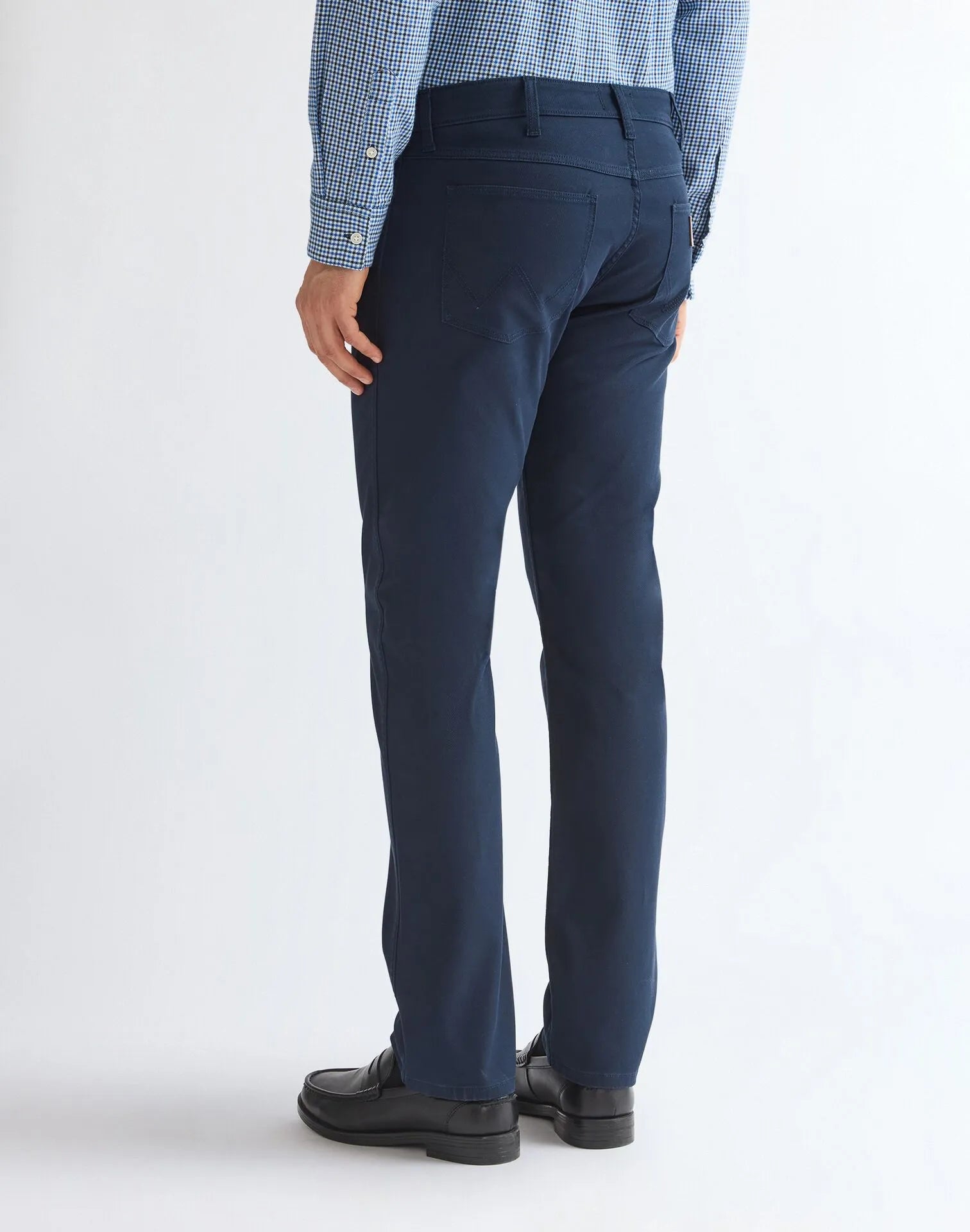 SPODNIE MĘSKIE WRANGLER GREENSBORO DARK SAPPHIRE 112386923