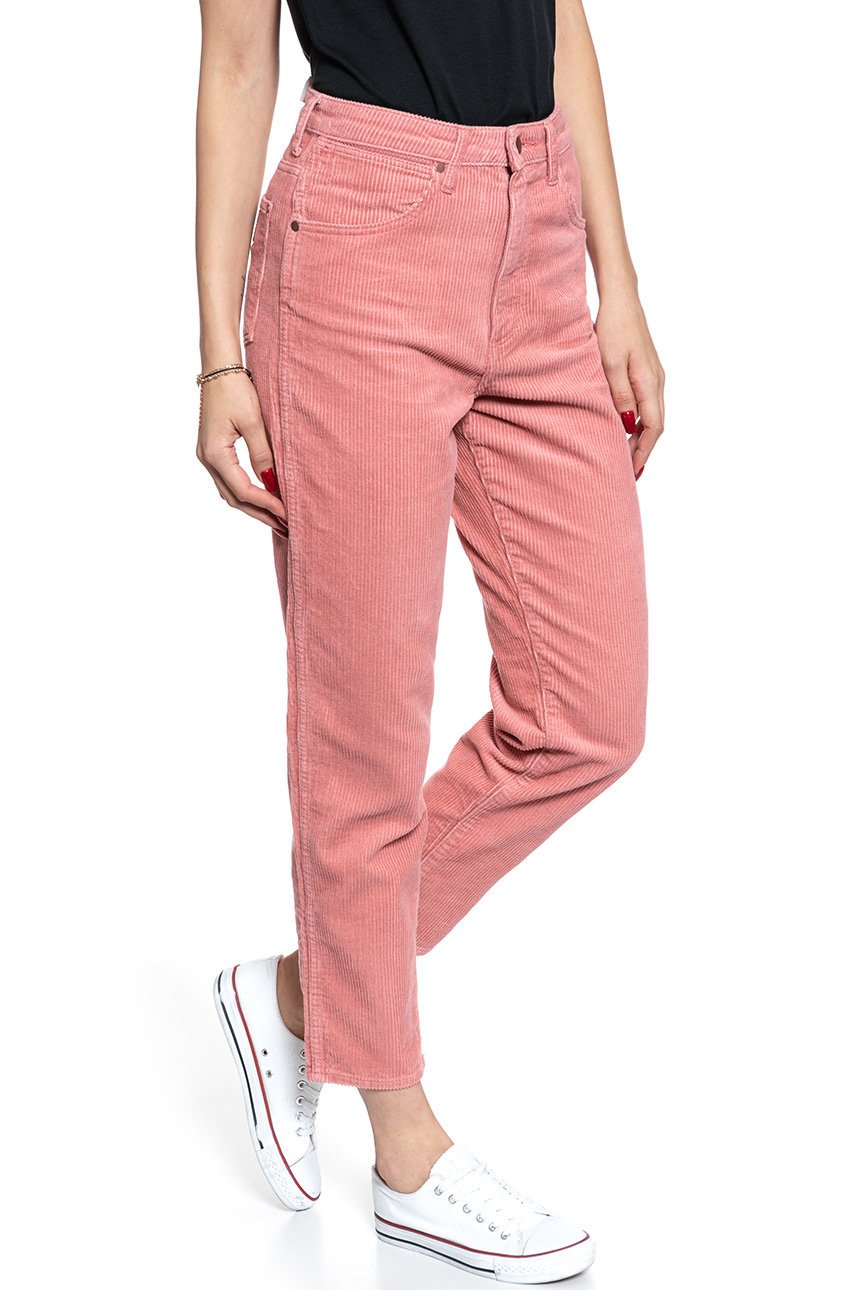 SPODNIE WRANGLER DAMSKIE MOM JEANS BRAND APRICOT W246UPP06 112127945