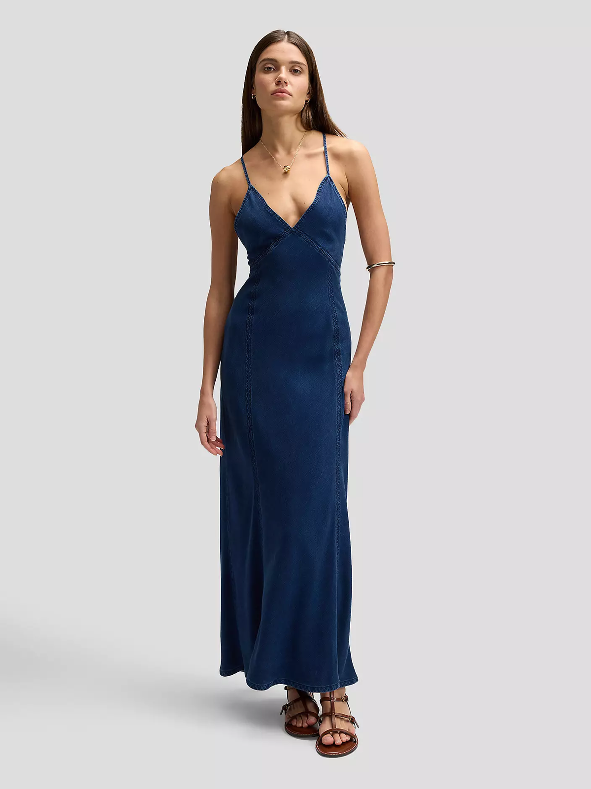 SUKIENKA JEANSOWA LEE SLIP DRESS FROZEN IN TIME 112378515