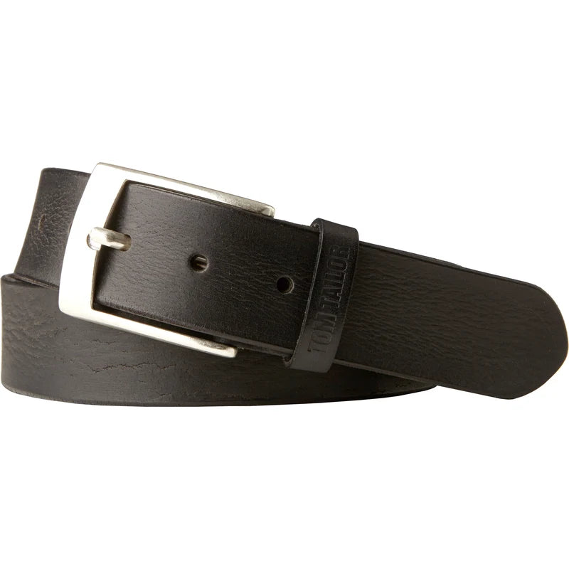 Tom Tailor Męski Pasek Skórzany Klasyczny Skóra Tg1007r62/790 40mm Gürtel Black