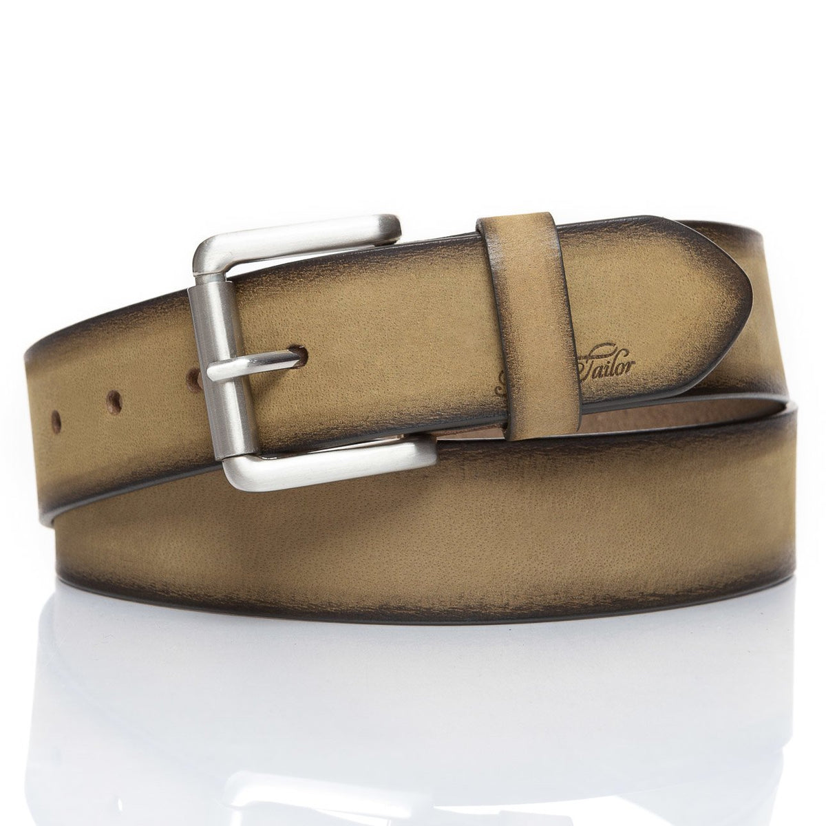 TOM TAILOR PASEK SKÓRZANY  SOPO-TT376 561 40mm Ledergürtel RO2689