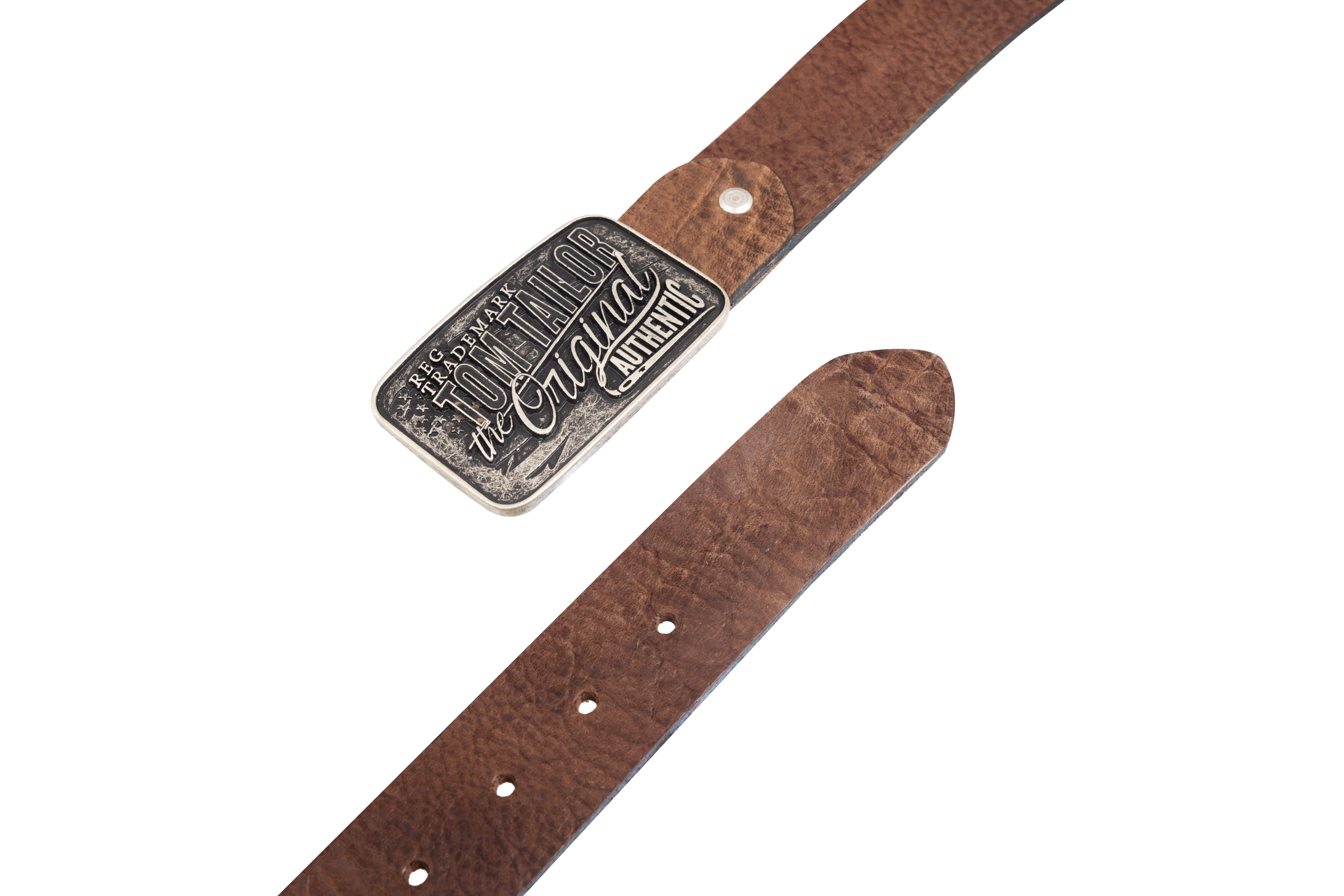 TOM TAILOR PASEK SKÓRZANY SOPO-TT436 40 mm Ledergürtel RO 2081 0690