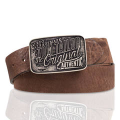 TOM TAILOR PASEK SKÓRZANY SOPO-TT436 40 mm Ledergürtel RO 2081 0690