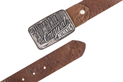 TOM TAILOR PASEK SKÓRZANY SOPO-TT436 40 mm Ledergürtel RO 2081 0690