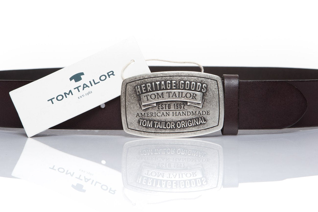 TOM TAILOR PASEK SKÓRZANY  TG1050R01 691 40mm Gürtel Q.01
