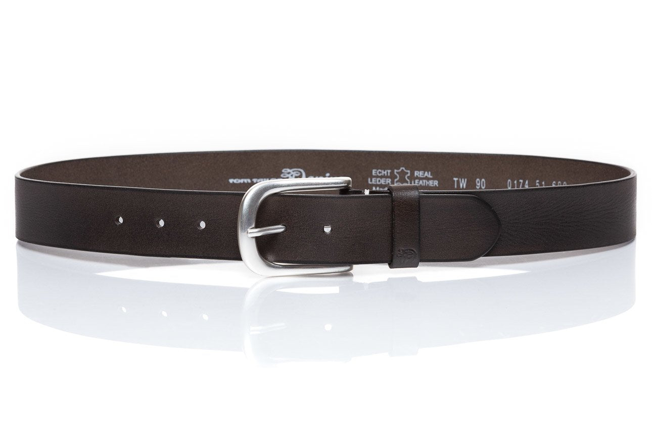 TOM TAILOR PASEK SKÓRZANY  TM0174H51 690 40mm Gürtel