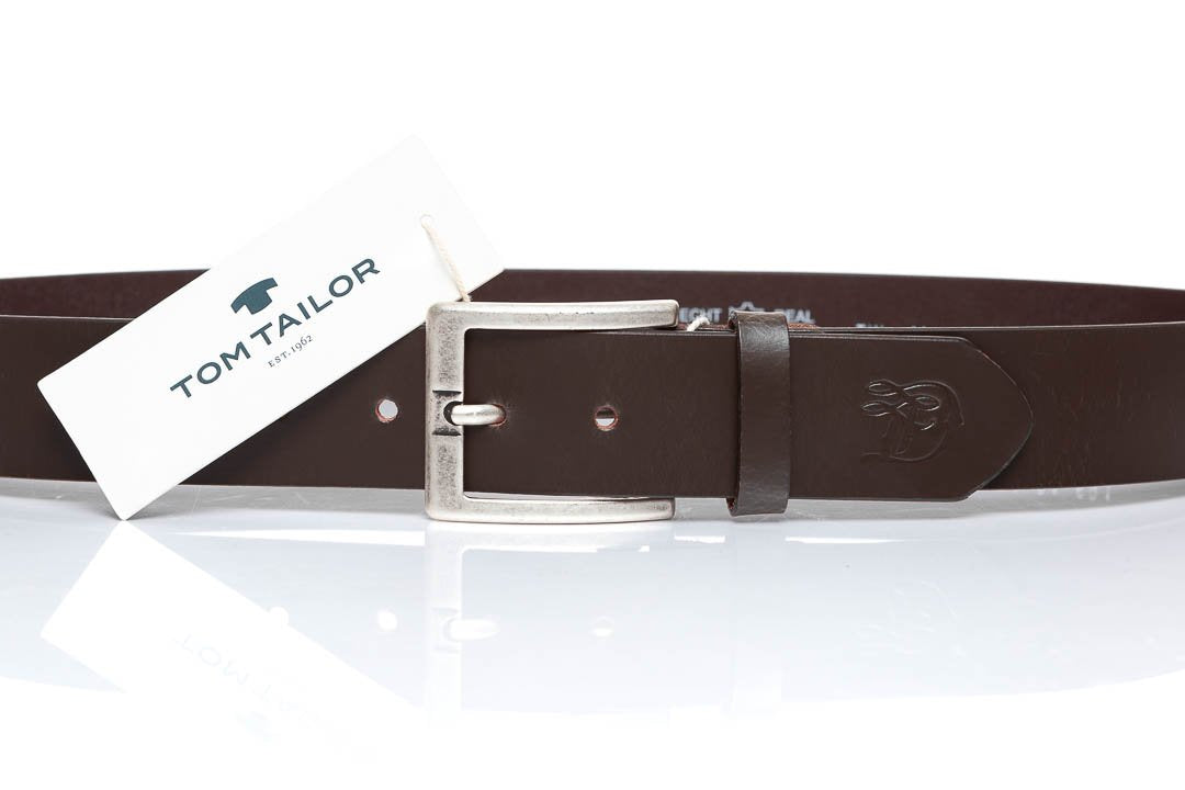 TOM TAILOR PASEK SKÓRZANY  TM0184R01 691 40mm Gürtel Q.2647