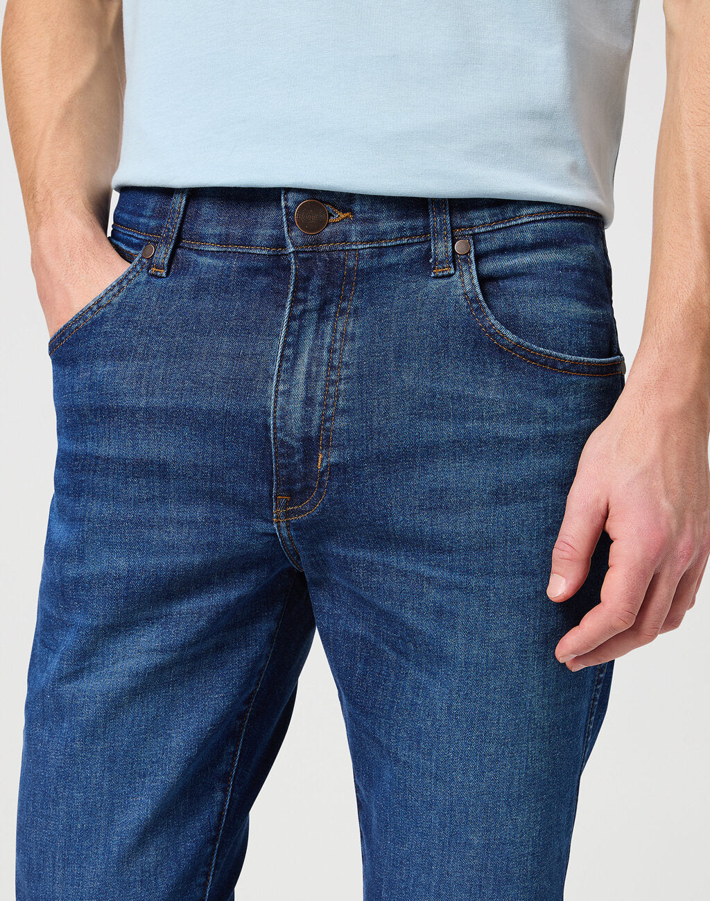 WRANGELR LARSTON MĘSKIE SPODNIE JEANSOWE JEANSY DŻINSY HARVEY 112352835 W18S017973