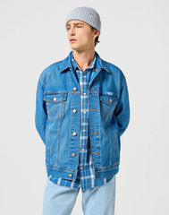 WRANGLE SIGN OFF MĘSKA CZAPKA BEANIE ZIMOWA CIEPŁA PEARL BLUE 112356871 W0M9007566