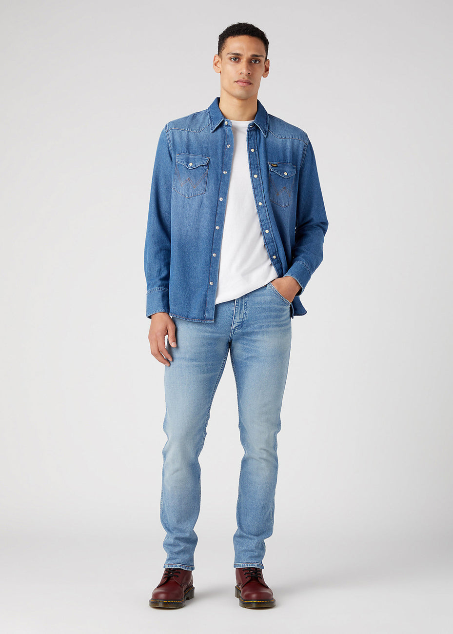 WRANGLER 11MWZ MĘSKIE SPODNIE JEANSOWE HEARTBROKEN W1MZ68407