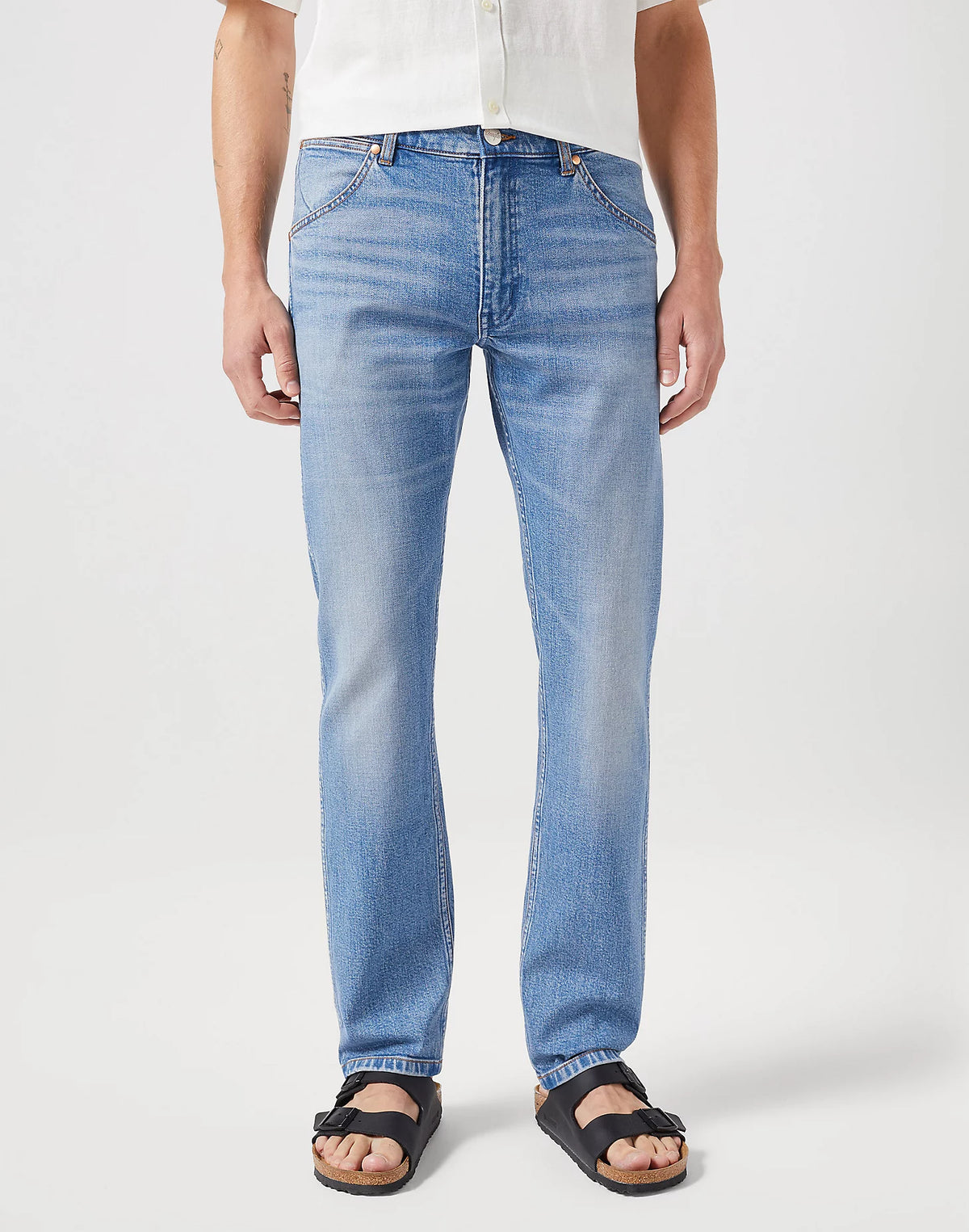 WRANGLER 11MWZ MĘSKIE SPODNIE JEANSOWE JEANSY DŻINSY SHERIFF BLUE 112350812 W1MZ013842